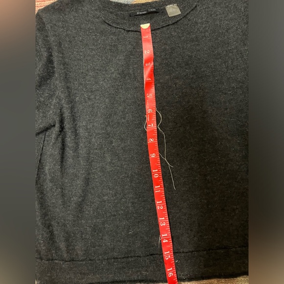 Brazeau Tricot gray cashmere sweater, size medium - Picture 3 of 6
